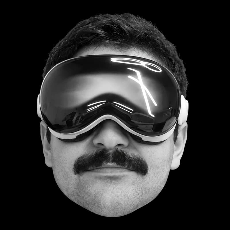 Khayal Mammadaliyev wearing a VR headset